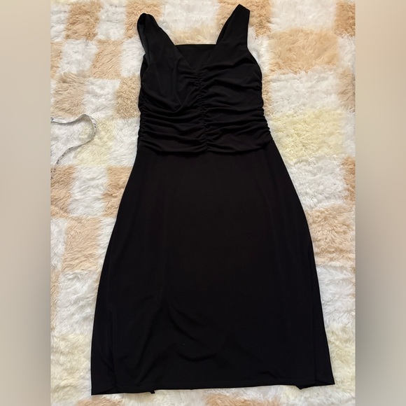 ‼️ Sale ‼️ Connected Apparel Black Ruffly Dress - Picture 9 of 16